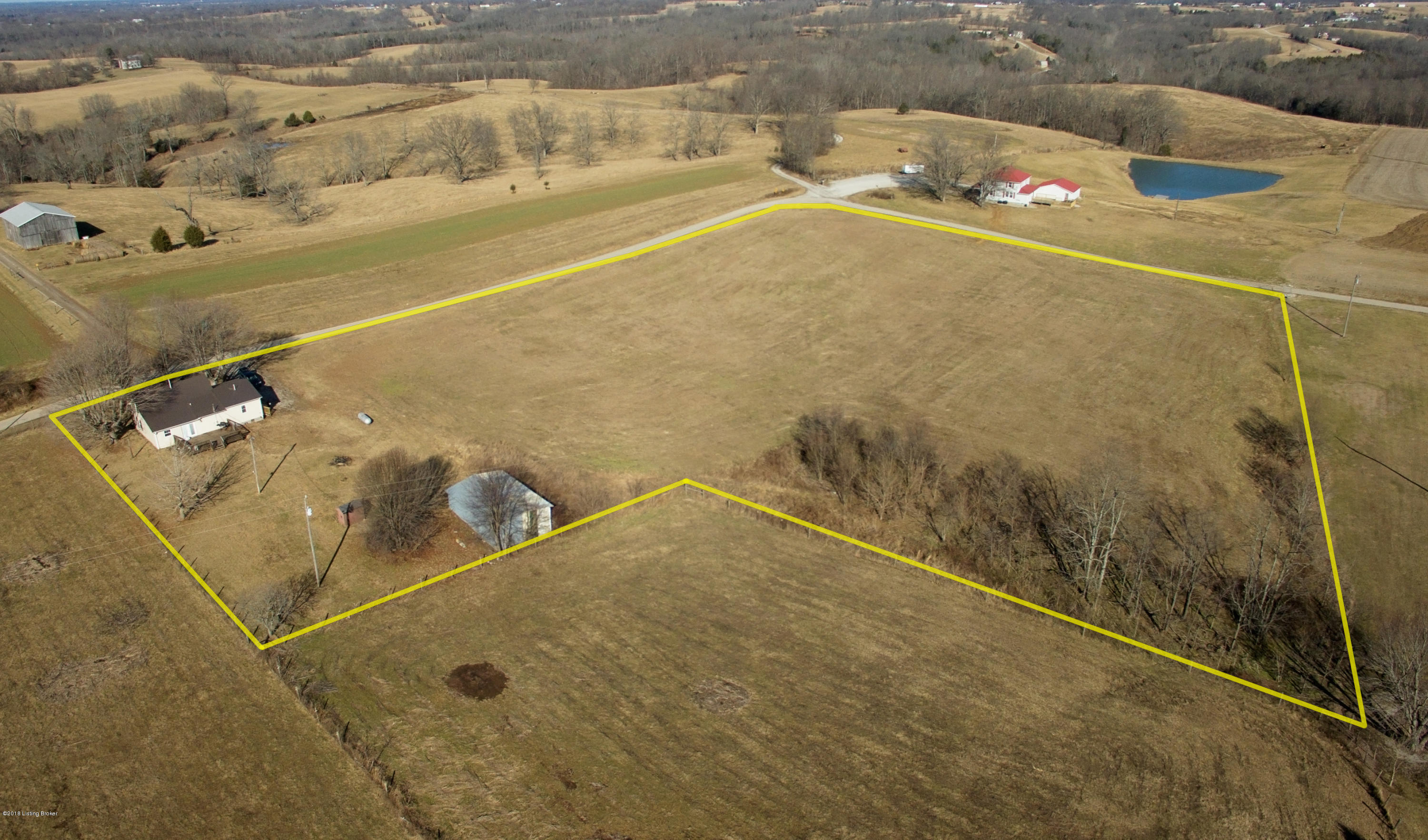 1701 Martin Nethery Road Waddy, KY 40076 - Photo 23 of 23 Aerial