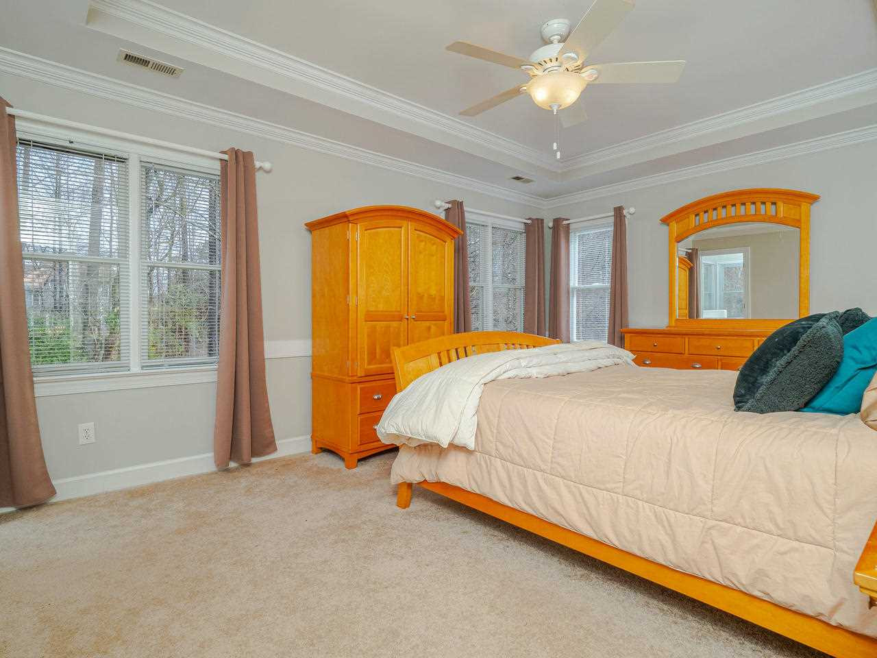 2904 Dahlgreen Road Raleigh, NC 27615 - Photo 15 of 30 Wonderful to wake up to a view of the wooded backyard