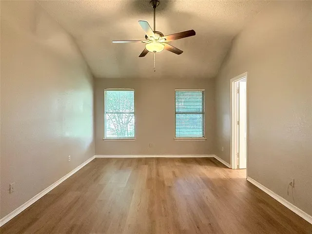 wooden floor in an empty room