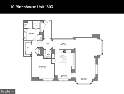$1,575,000 | 130 South 18th Street, Unit 1803, Philadelphia, PA 19103