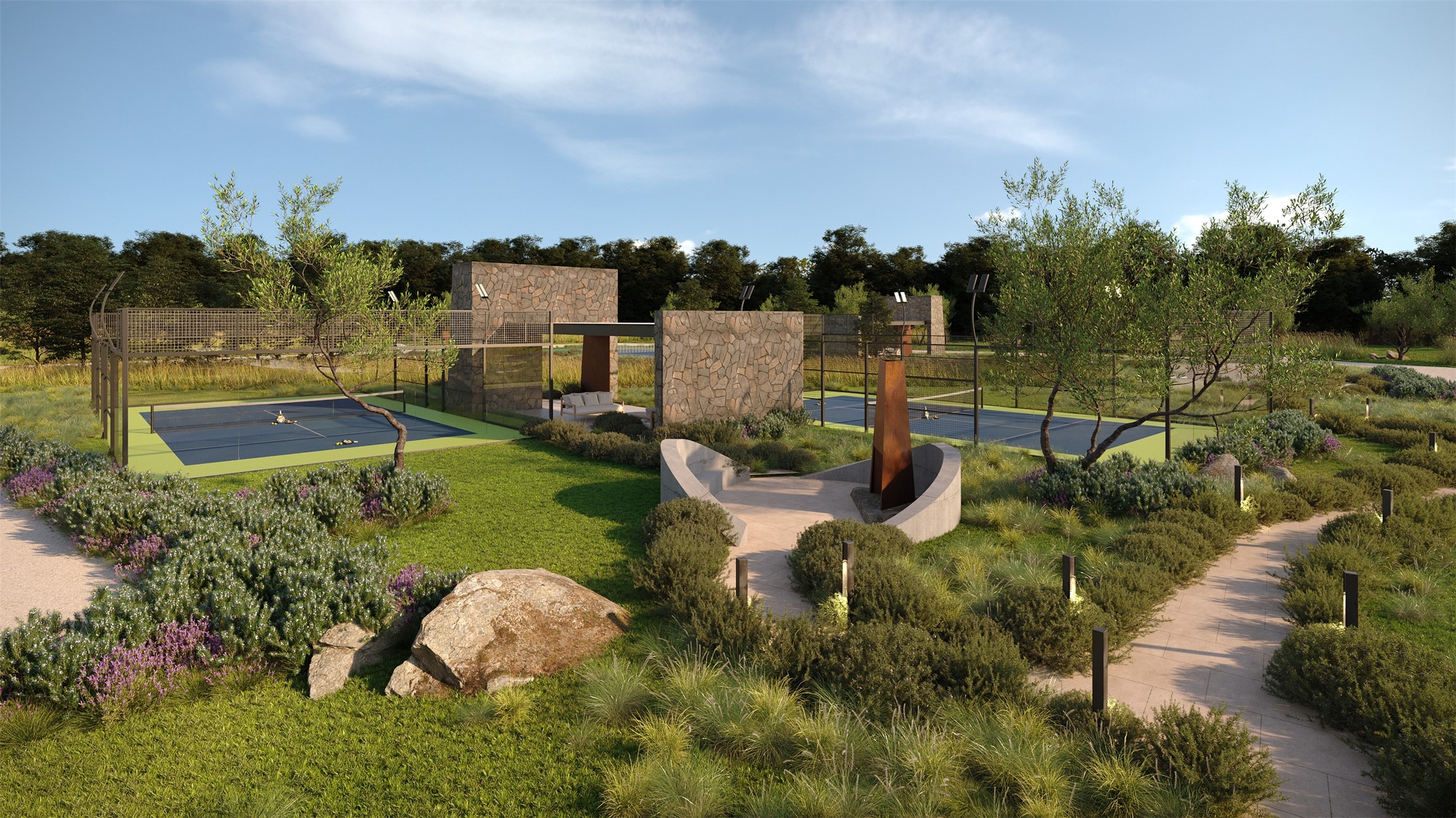 576 Young Ranch Road, Unit 8 Johnson City, TX 78636 - Photo 2 of 13 a view of a garden