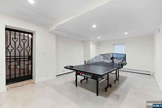 a room with furniture and window