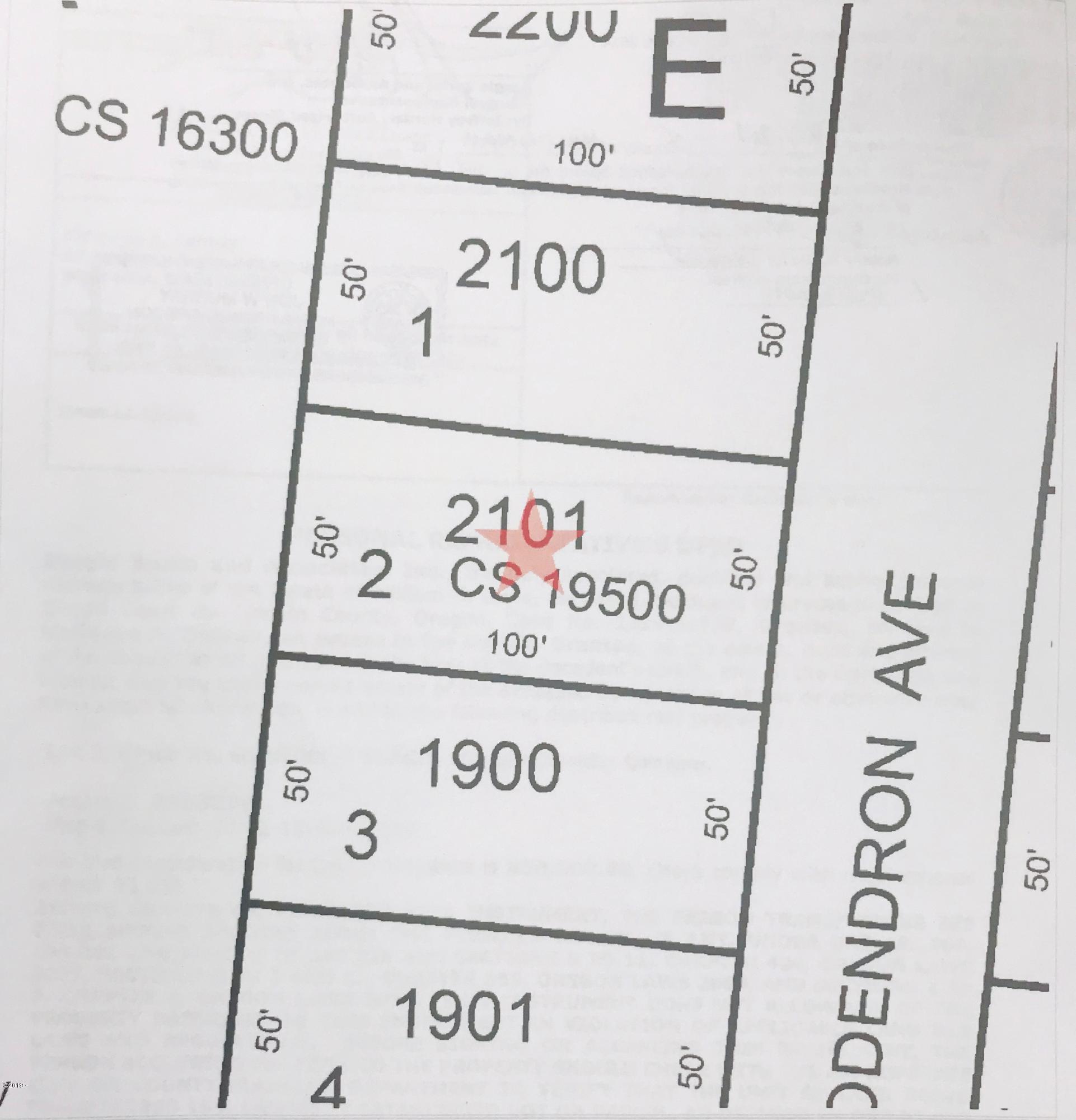 2101 Rhododendron Avenue Gleneden Beach, OR 97388 - Photo 10 of 10 LOT MAP