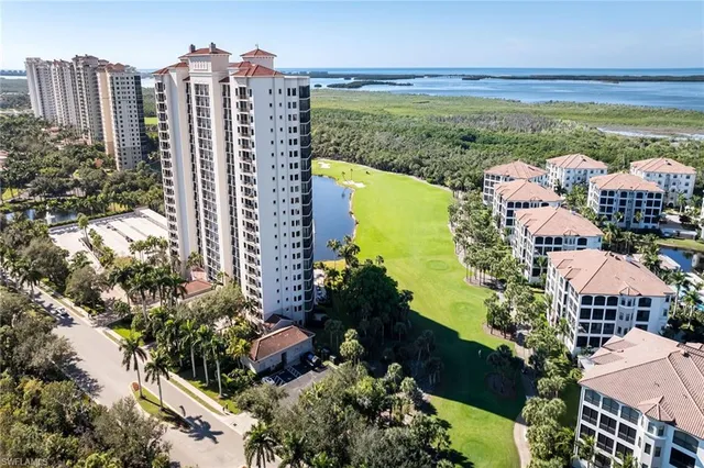 a view of a city with tall buildings