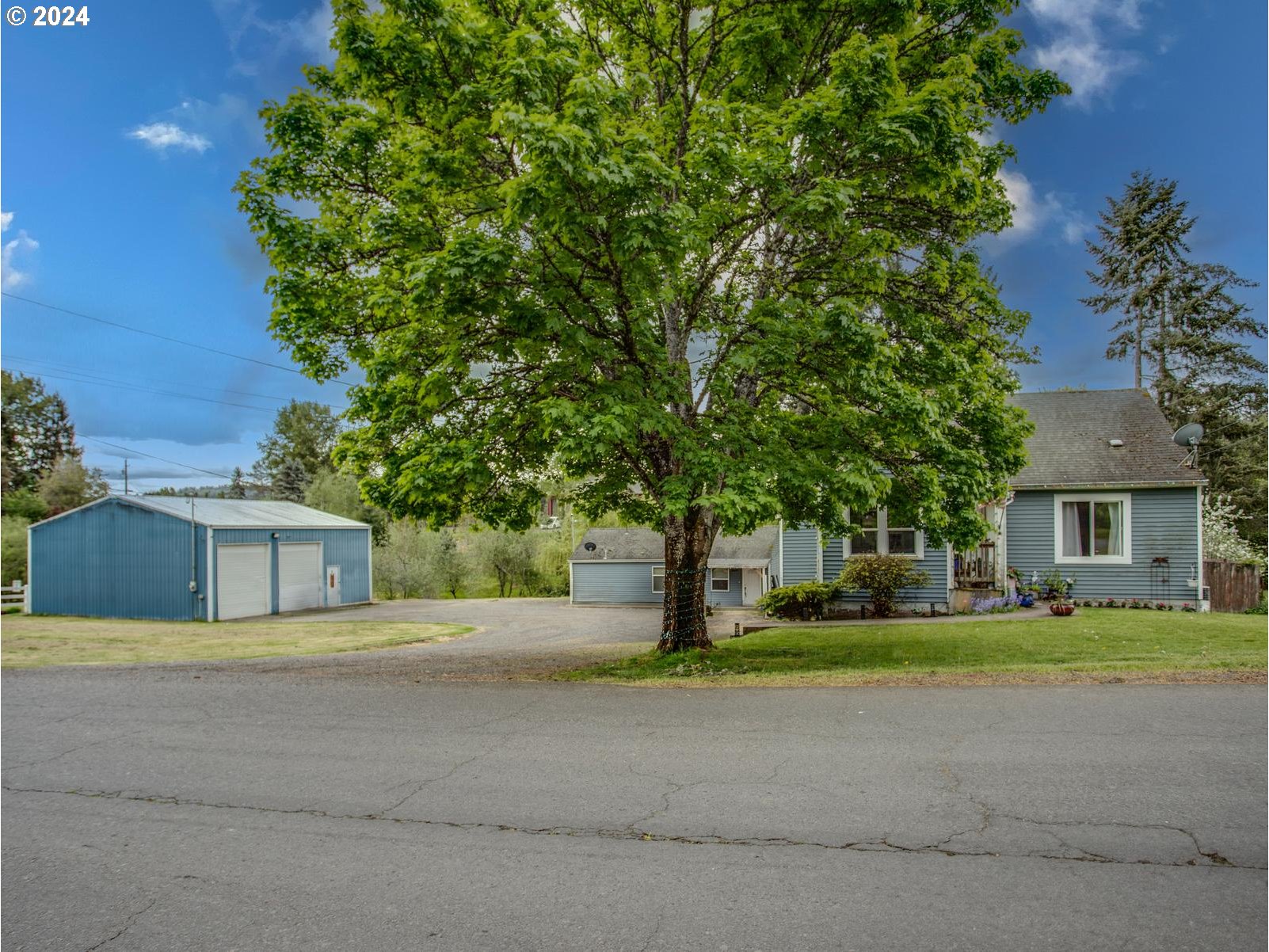 16600 Southeast Baxter Road Gresham, OR 97080 - Photo 1 of 31 a house that has a tree in front of it