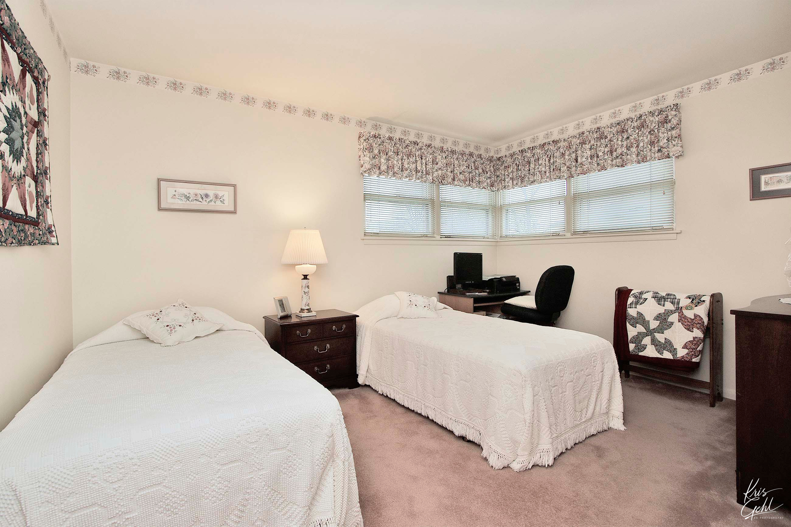 514 Warren Road Glenview, IL 60025 - Photo 12 of 21 a bedroom with bed and window
