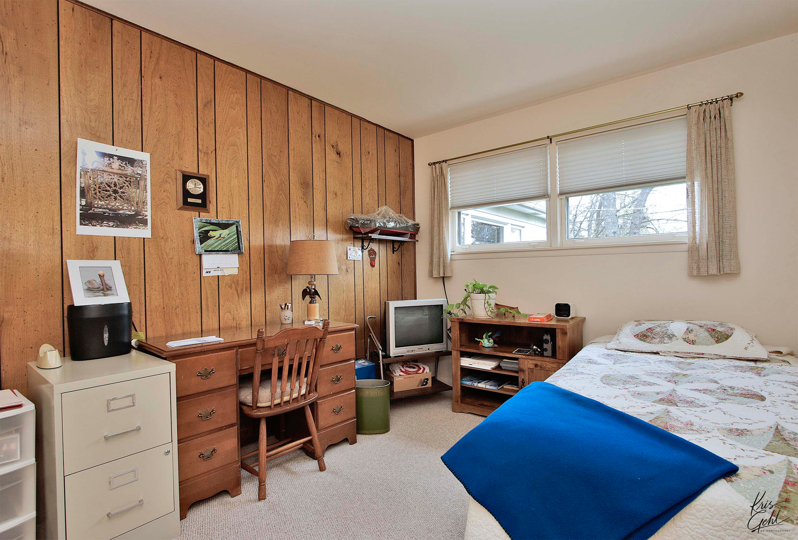 514 Warren Road Glenview, IL 60025 - Photo 13 of 21 a bedroom with furniture and a window