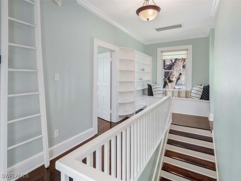 101 Fairview Avenue Fort Myers, FL 33905 - Photo 15 of 34 a view of entryway and hall with wooden floor