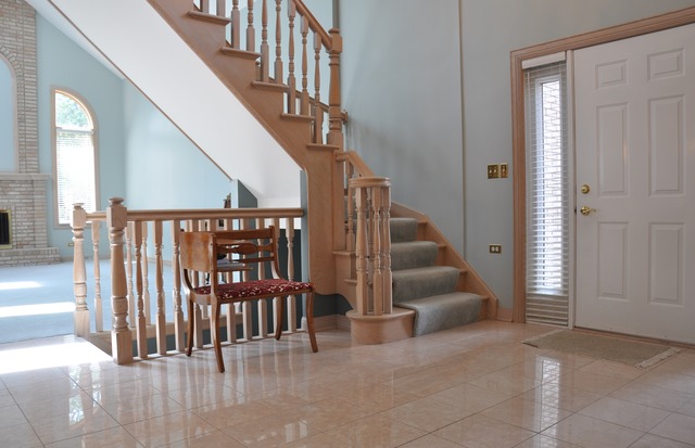 1905 Plainfield Road, Unit C Downers Grove, IL 60516 - Photo 16 of 20 a view of entryway with stairs and furniture