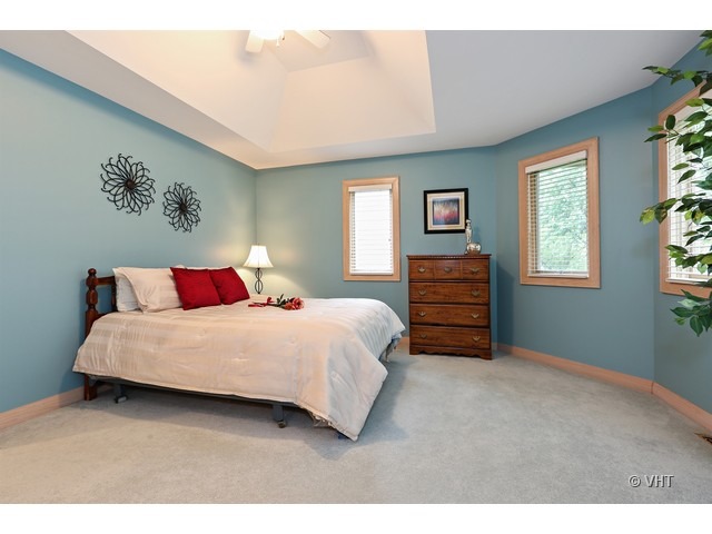 1905 Plainfield Road, Unit C Downers Grove, IL 60516 - Photo 8 of 20 a bedroom with a bed and a dresser