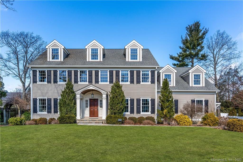49 Gower Road New Canaan, CT 06840 - Photo 1 of 1 Classic 6 Bay Colonial
