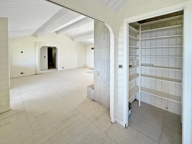 a view of empty room