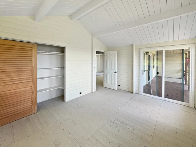 a view of an entryway door