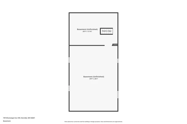 $137,750 | 709 Mississippi Avenue Northwest, Bemidji, MN 56601