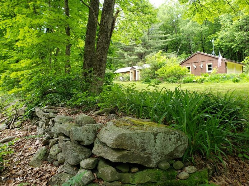 143 Sandisfield Road Monterey, MA 01245 - Photo 4 of 16 a view of a garden with plants and large trees