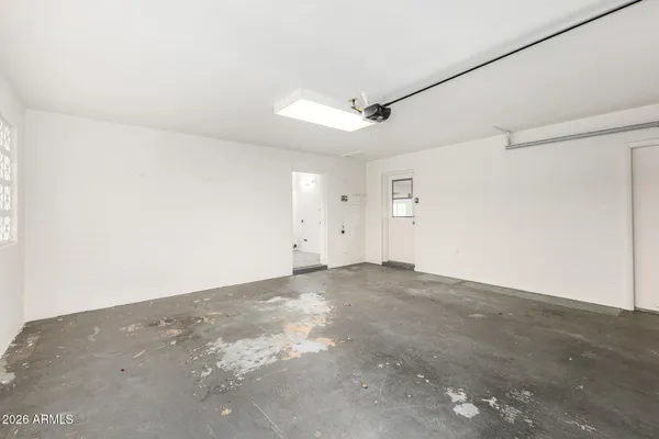 a view of empty room