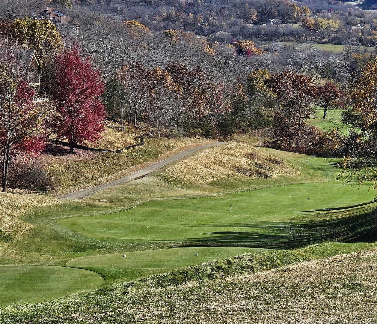 104 West Guilford Road Galena, IL 61036 - Photo 13 of 21 a view of a golf course with a yard