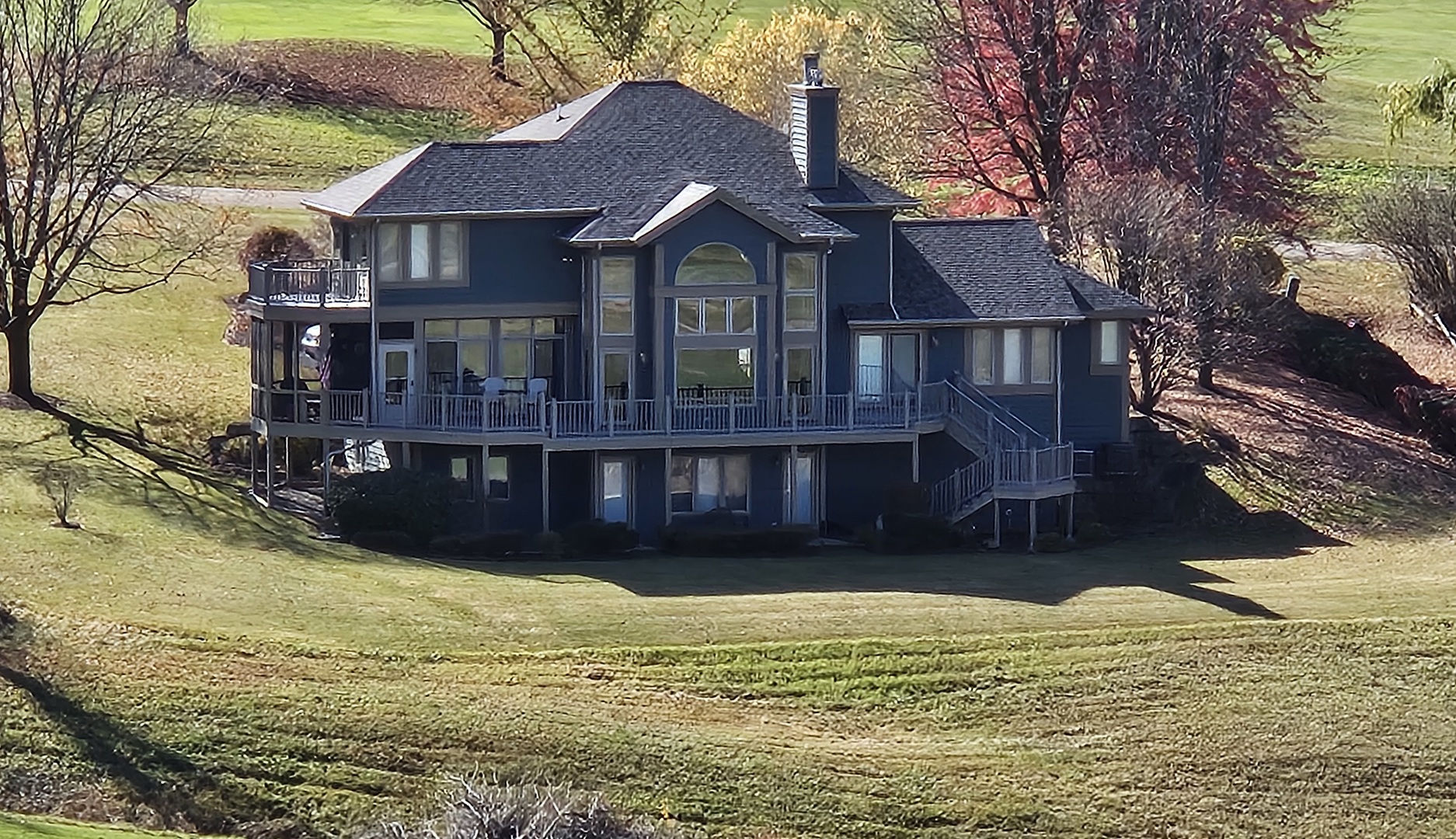 104 West Guilford Road Galena, IL 61036 - Photo 16 of 21 a front view of a house with a yard