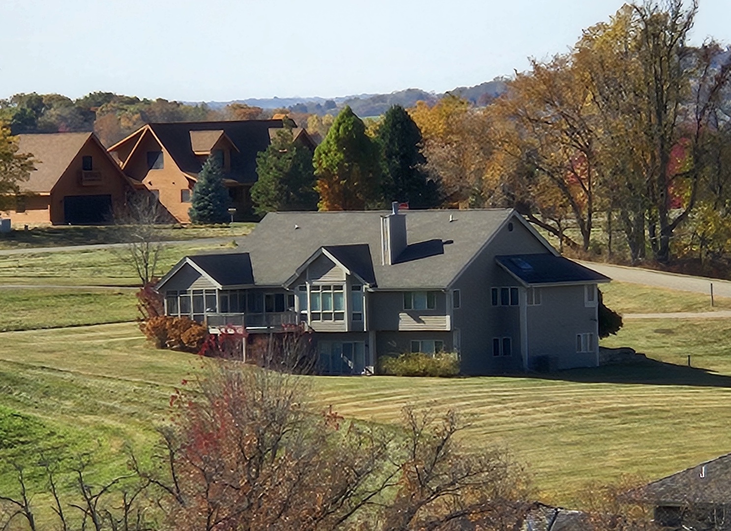 104 West Guilford Road Galena, IL 61036 - Photo 17 of 21 a view of a house with a yard