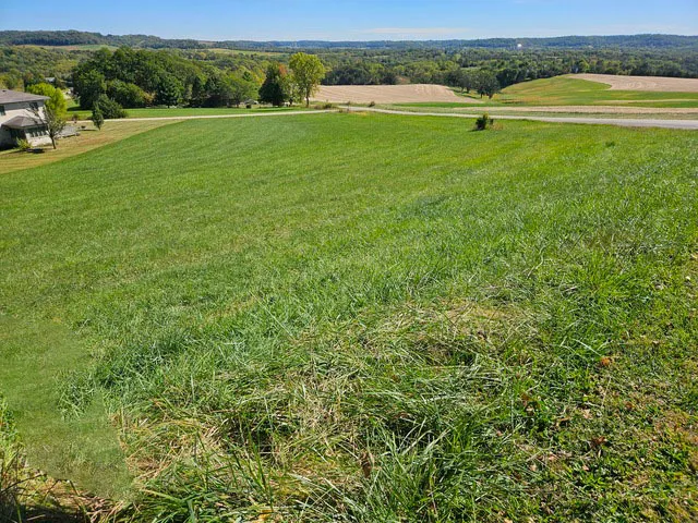 a view of outdoor space with mountain view