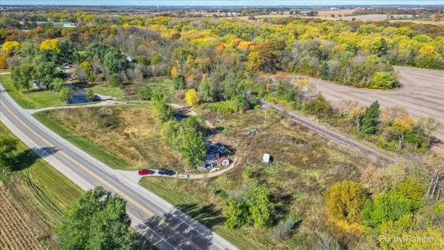 a view of a lake with a mountain