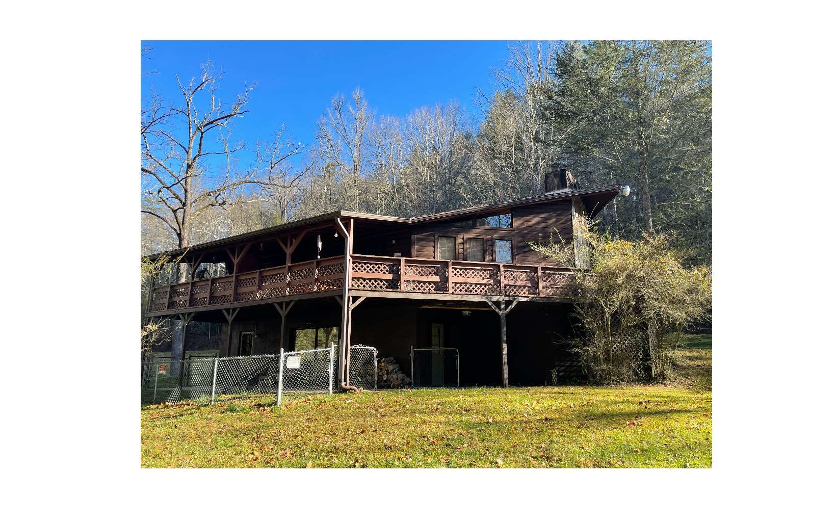 4459 Hanging Dog Road Murphy, NC 28906 - Photo 3 of 4 a view of a house with a balcony