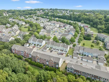 a view of a house with a lake view