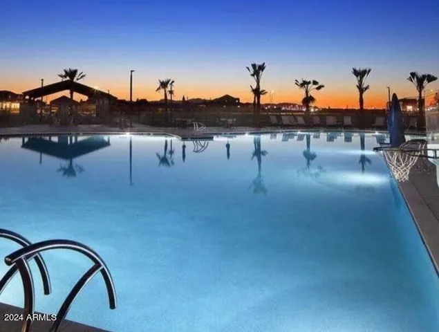 a view of yard with outdoor seating