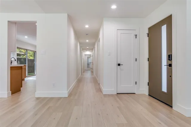 wooden floor with a window