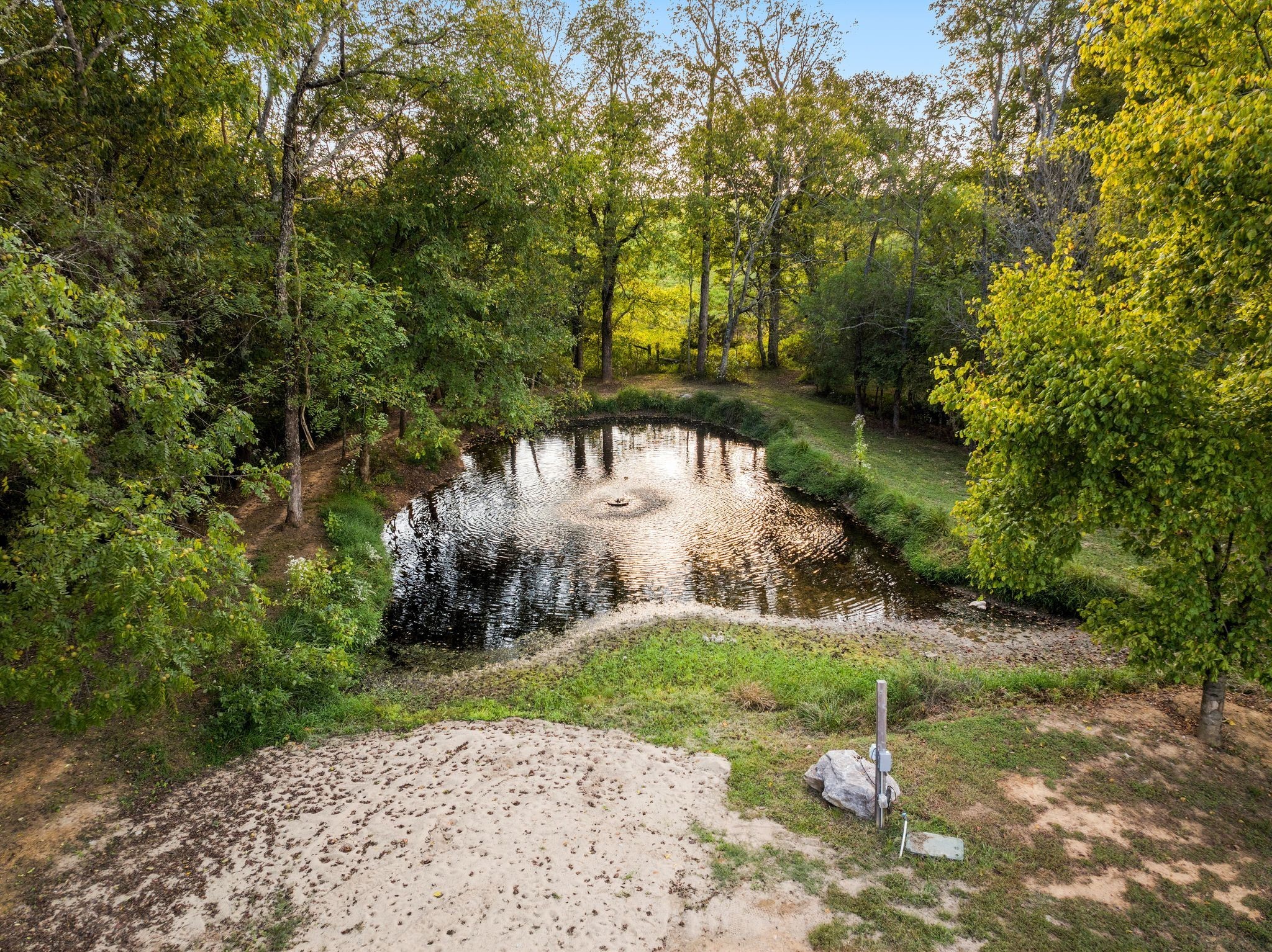 1780 Berea Church Road Lebanon, TN 37087 - Photo 12 of 42 a backyard of a house with a yard and outdoor seating