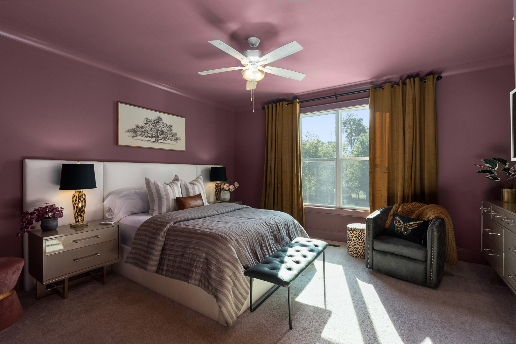1780 Berea Church Road Lebanon, TN 37087 - Photo 32 of 42 a bedroom with furniture and a large window
