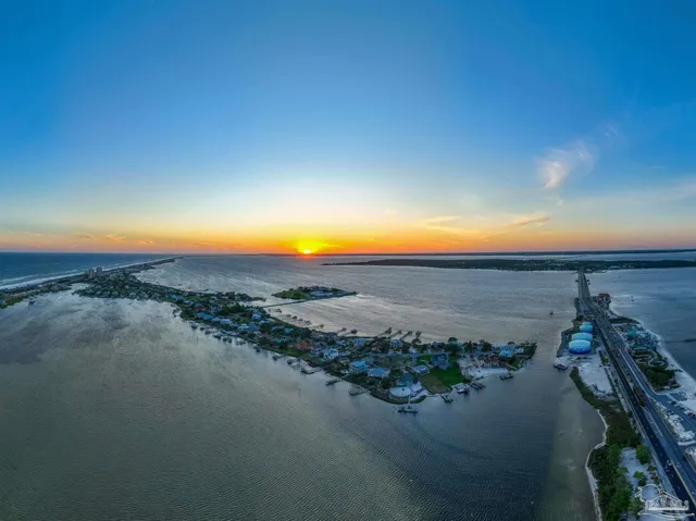 a view of a lake with a mountain
