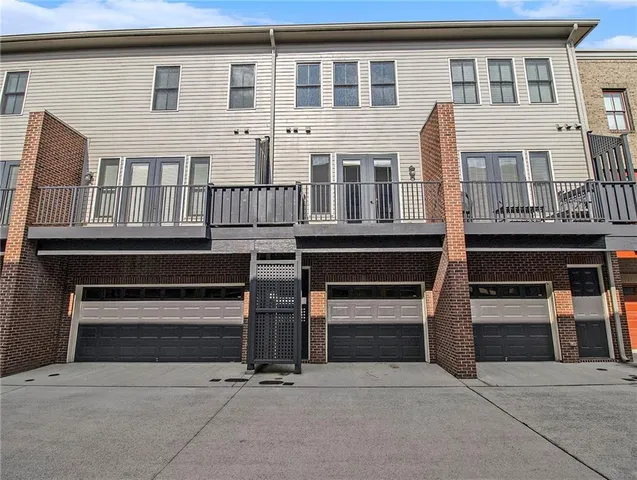 a view of building with a street