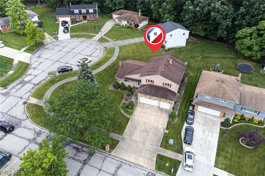 6013 Rousseau Drive Parma, OH 44129 - Photo 43 of 50 View of drone / aerial view