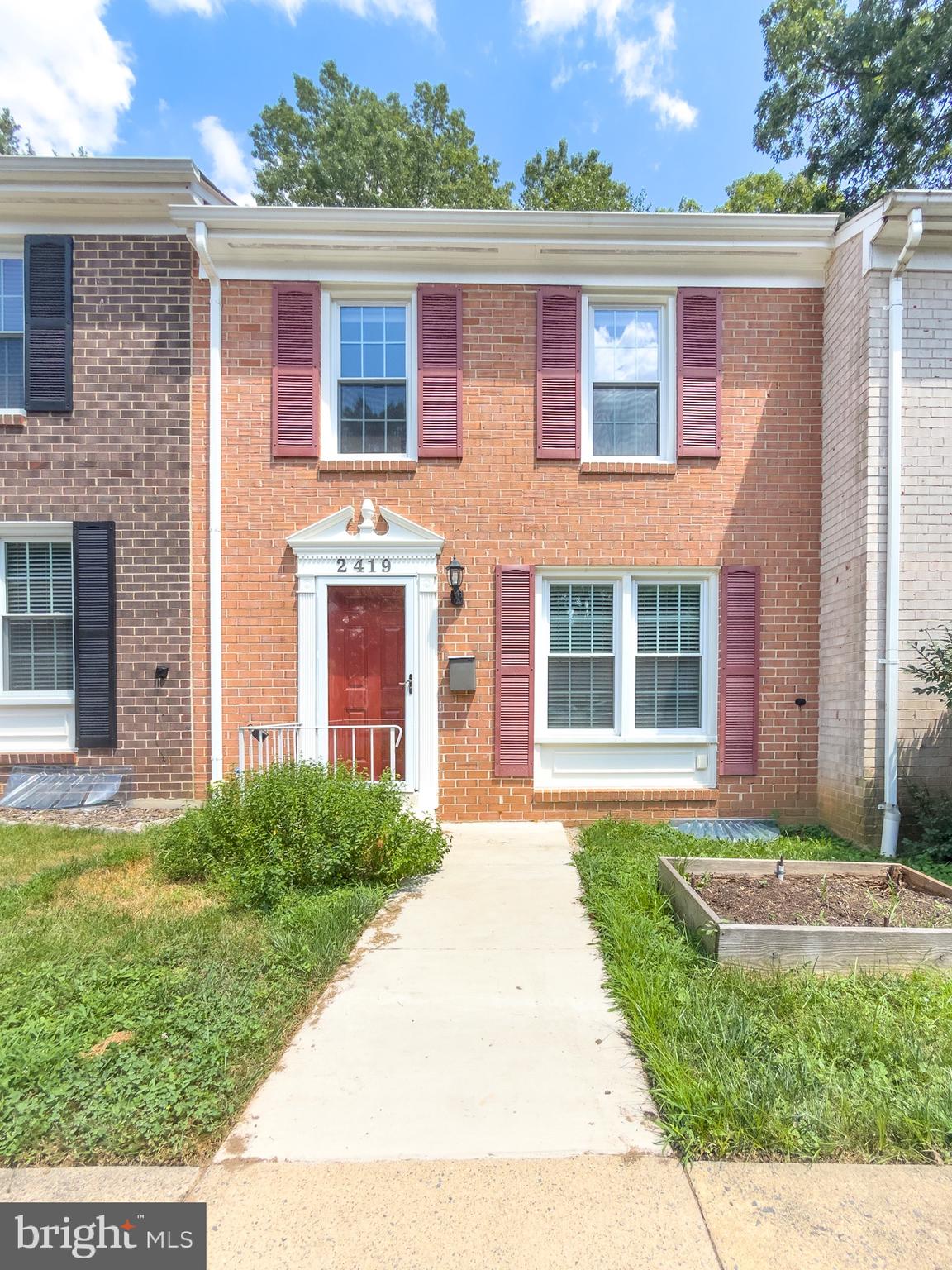 front view of a house