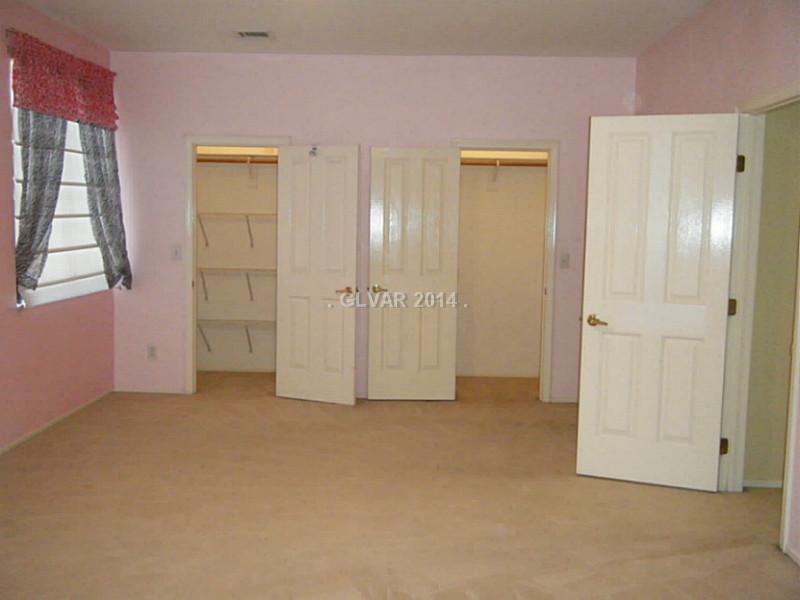192 Reed Lane Henderson, NV 89074 - Photo 28 of 34 Bedroom. Bedroom #3 View 2 Has double windows and 2 walk-in closets