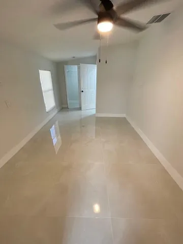 a view of empty room