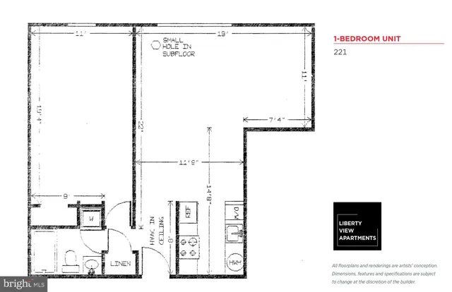 $1,635 | 2031-4 South Street, Unit 221, Philadelphia, PA 19146