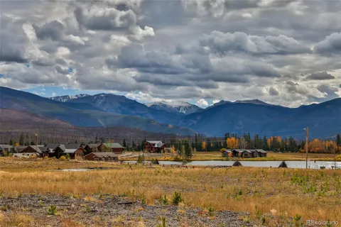 a view of an ocean and beach
