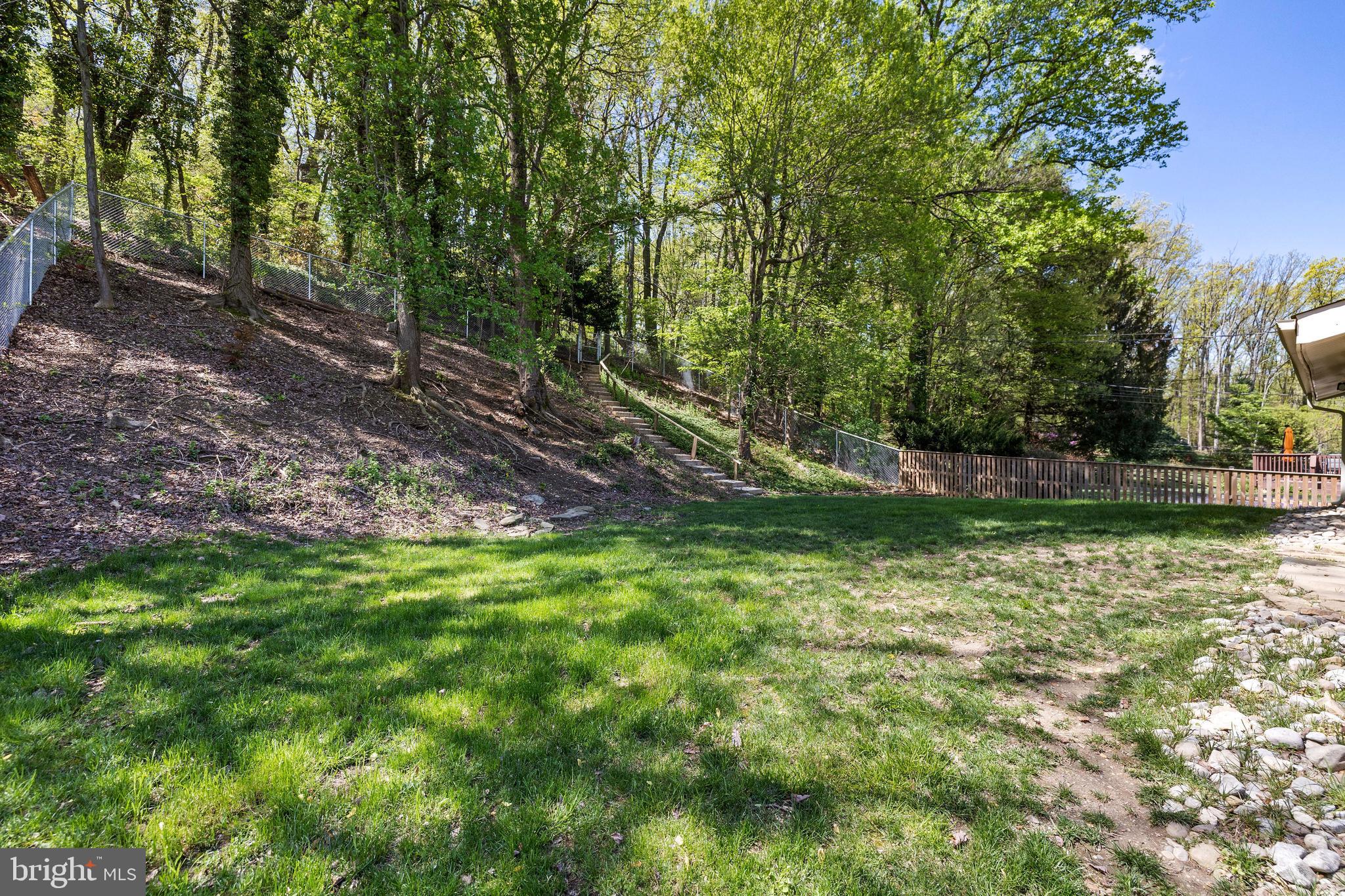 937 Cromwell Bridge Road Towson, MD 21286 - Photo 54 of 59 Newly-built steps/gate leading to private trail