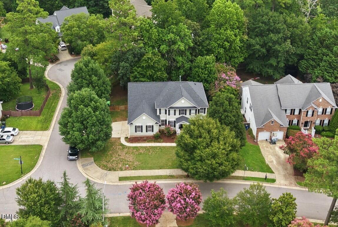 1601 Wood Spring Court Raleigh, NC 27614 - Photo 47 of 52 43 - Birds Eye View