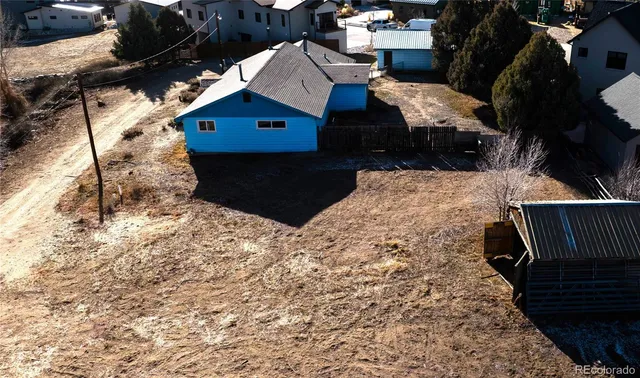 a view of city and mountain