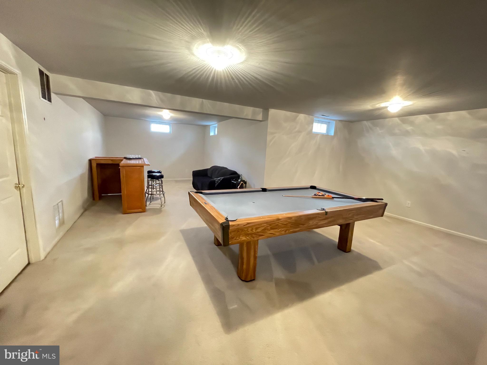 3 Foxton Drive Atco, NJ 08004 - Photo 32 of 37 Finished Basement Game/Media Room