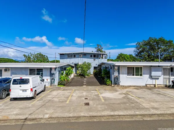 a view of a house with a patio