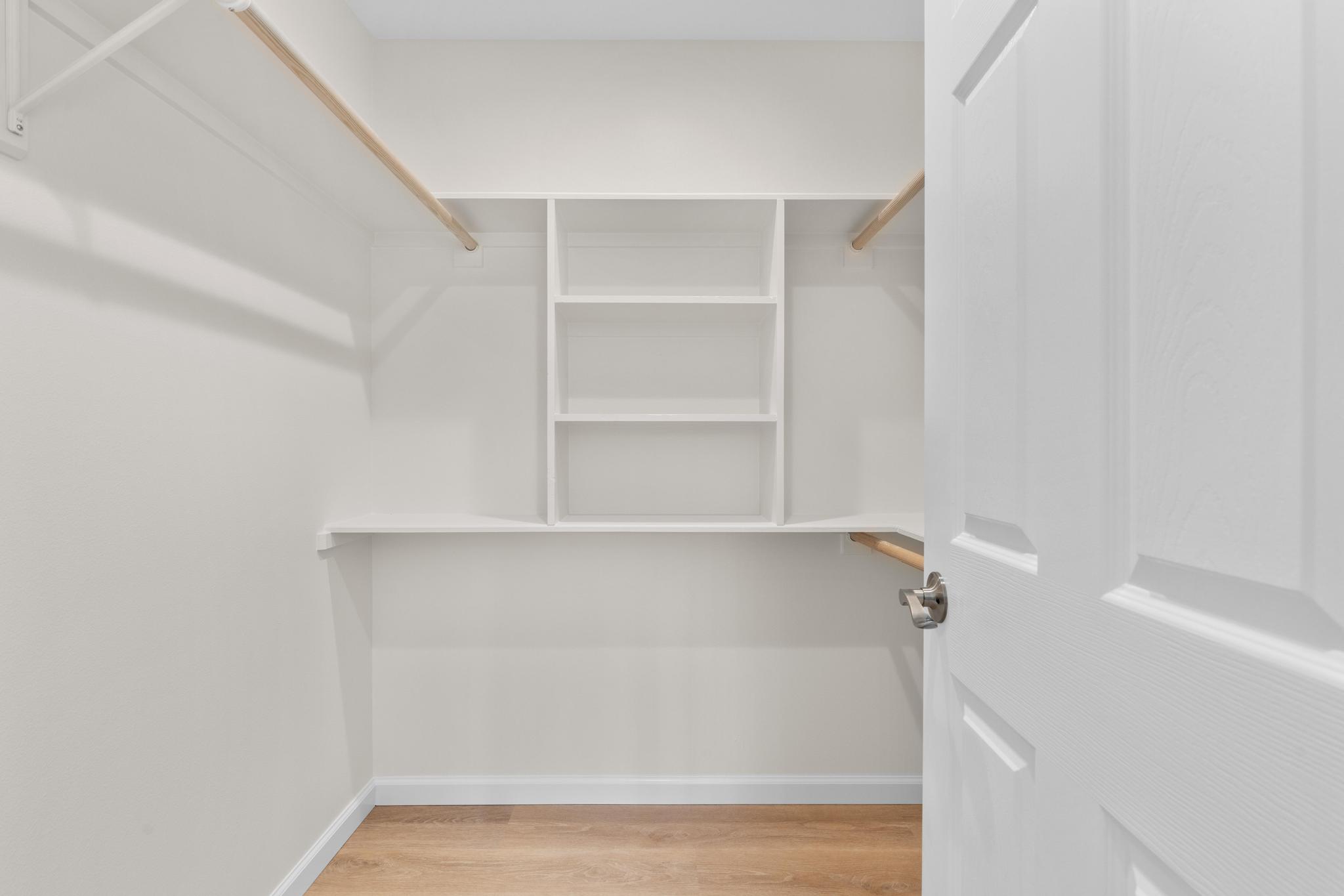 16-2579 Ainaloa Drive Pahoa, HI 96778 - Photo 12 of 30 a view of walk in closet with empty racks