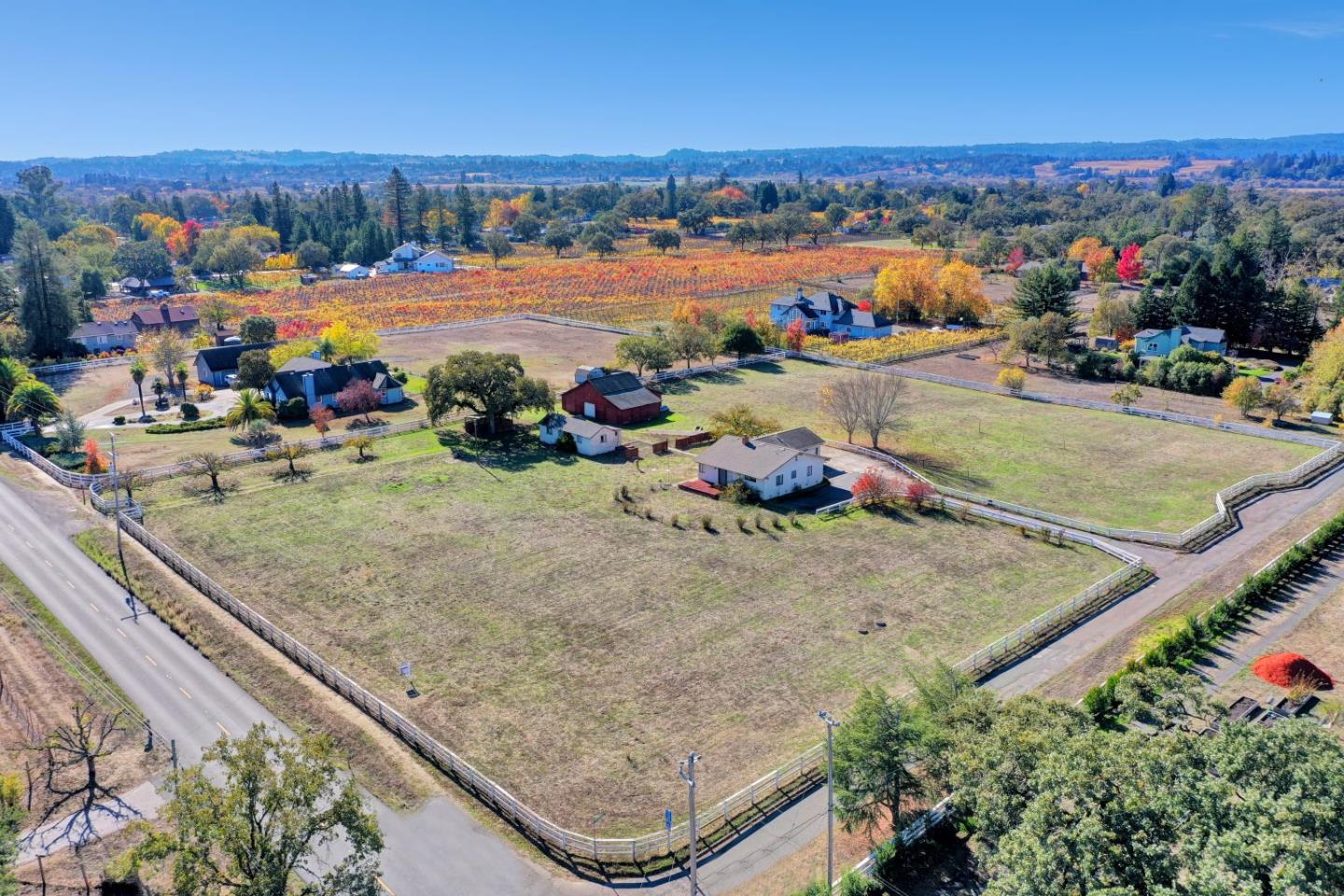 1665 Willowside Road Santa Rosa, CA 95401 - Photo 1 of 20 an aerial view of a house with outdoor space