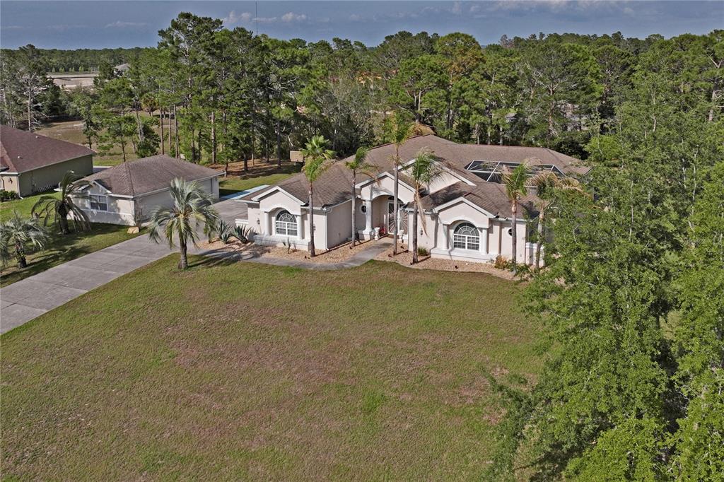 10120 Shortleaf Court Weeki Wachee, FL 34613 - Photo 95 of 95 an aerial view of residential houses with outdoor space and trees