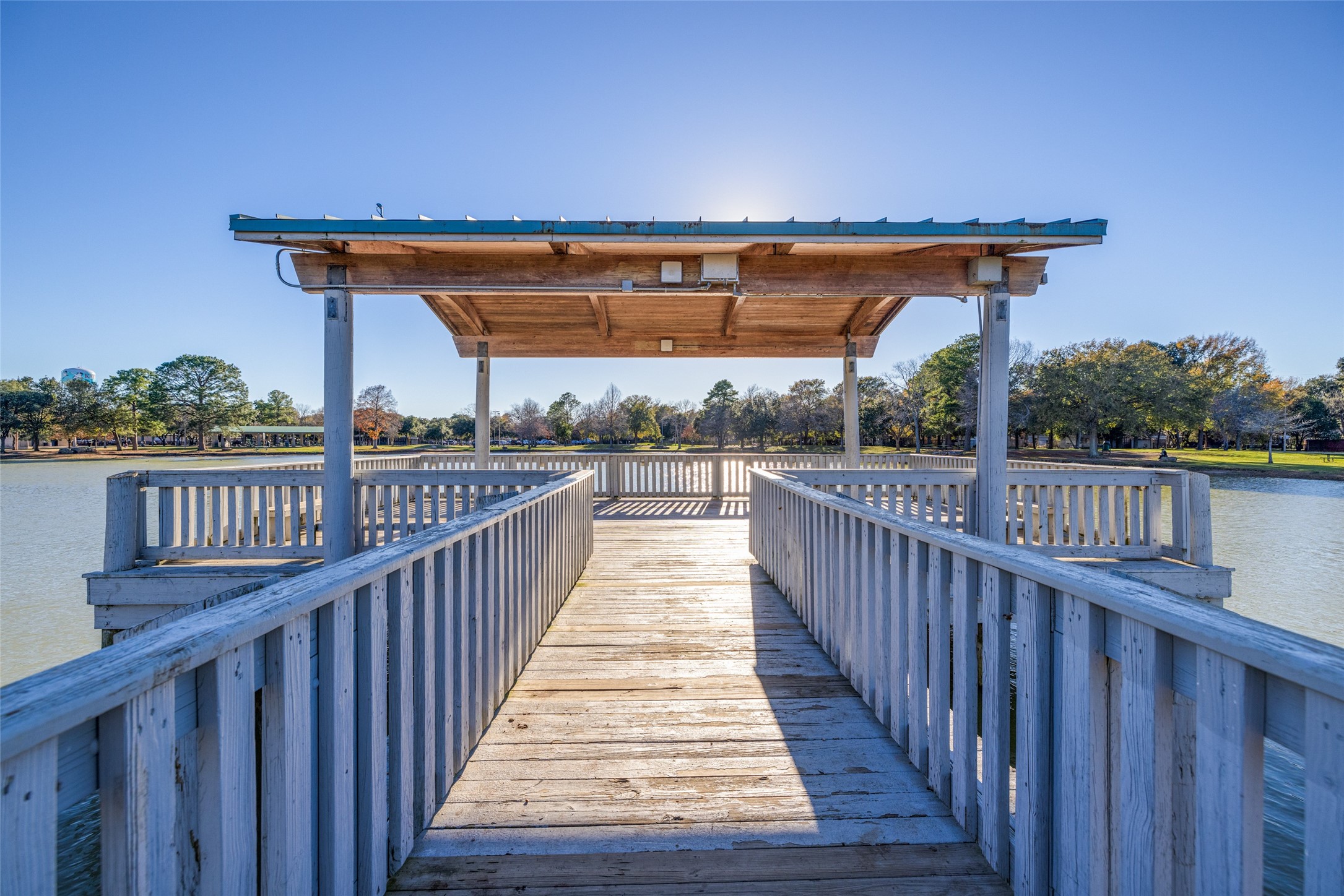 6147 Cherry Ripe Lane Katy, TX 77493 - Photo 19 of 23 a view of a balcony with wooden floor