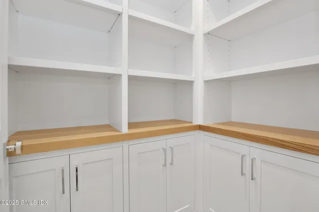 a view of a room with closet