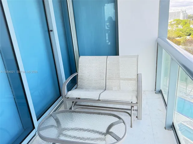 a view of a lake with a city view